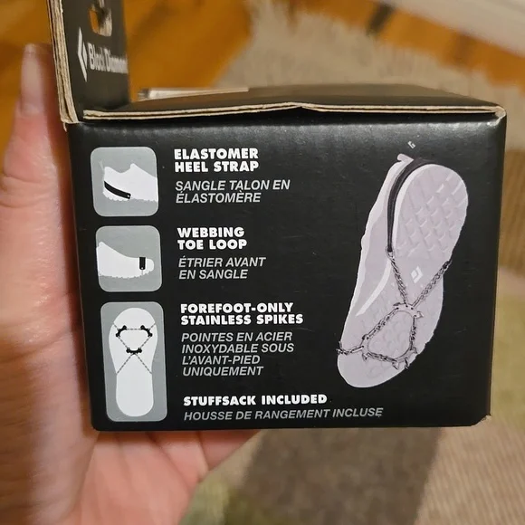 Black Diamond Blitz Spike Traction Devices - Crampons - Picture 3 of 6